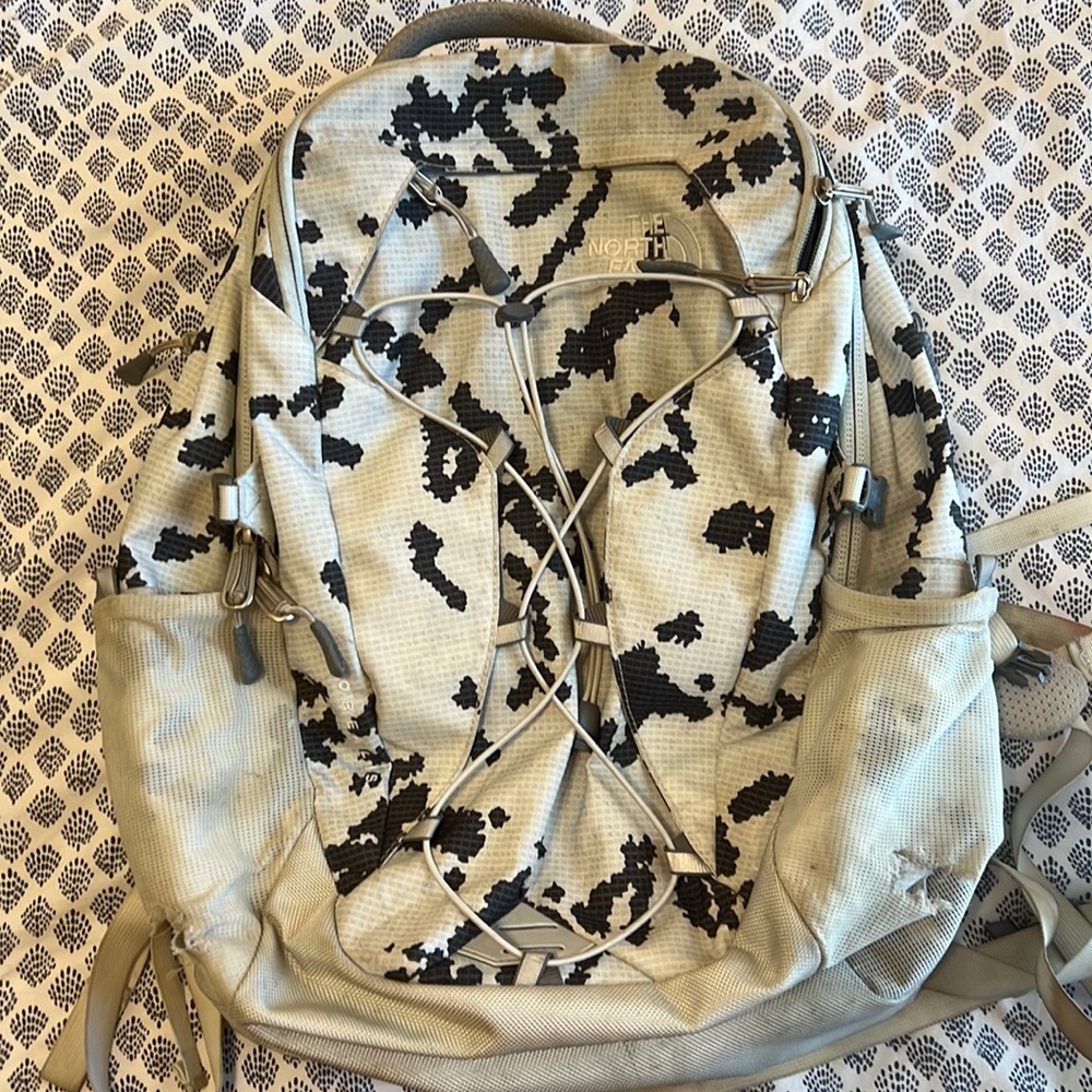 Used north face backpack